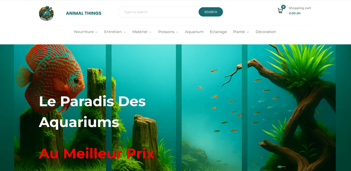 Boutique e‑commerce